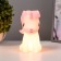 Nightmare cute LED unicorn from batteries mix 6.5x8.5x12 cm Risalux
