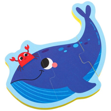 Soft puzzle for kids "sea friends", 5 puzzles, crush me-20