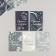 Cardboard Biro "Made with love. Abstraction" set 10 pcs (5 types) 4x6 cm