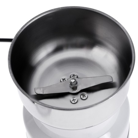 Electric coffee grinder Luazon LCG-01, 120 watts, 85 g, white-7