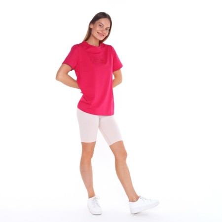 T-shirt female, pink color, size 42-44 (m)-3