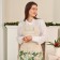 Apron "Ethel" Beautiful Shristmas 60x70cm, 100% HL, sarzha 190 gr/m2