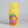 A one -time paper glass "Happy Birthday" balls and gifts (250 ml)