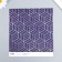 Scrapbooking paper bilateral "Mehendi and geometry silver" Density 180g 15.5x17cm
