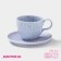 Tea pair of Dolyana "Coral", 275 ml, porcelain, blue