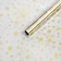 Glossy film "Snowflakes", gold, 0.7 x 8.2 m, 40 μm, 200 grams