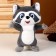Soft toy "Raccoon", 26 cm