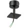 Ceiling rullo fastening, black color