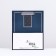Gift package "Texture", dark blue, 18 x 22.3 x 10 cm