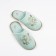 Women's slippers, size 38, Aqua color