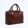 Olivi-sakvoyzh bag on lightning, long belt, brown color