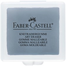 Faber-Castell 1272 Extra Soft, 40 x 35 x 10, gray, gray, in a plastic box