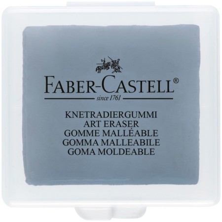 Faber-Castell 1272 Extra Soft, 40 x 35 x 10, gray, gray, in a plastic box