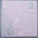 Floristic film, "butterflies of love", pink 58x58cm