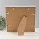 Photo frame plastic LIDA 30x30 cm white (plastic screen)