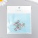 Decor for creativity Metal "Palette with brushes" silver 1.7x1.2 cm