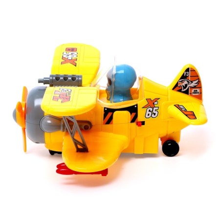 Cournitus aircraft, works on batteries, light and sound effects, mix color-1