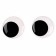 The eyes are sewing "running", set of 6 pcs., Size 1 pc. - 3 cm