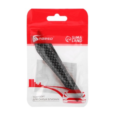 Torso door pad, anti -shock, black carbonate, set 4 pcs-2