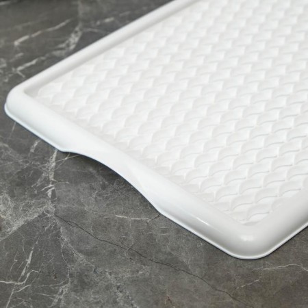 A tray with a drying liner, 42.5 × 27 cm, white color-3