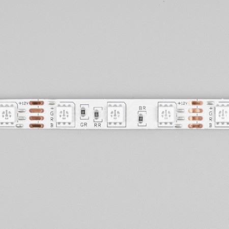 LED strip Apeyron Electrics 5 m, IP20, SMD5050, 60 LED/m, 14.4 W/m, 12 V, RGB-11
