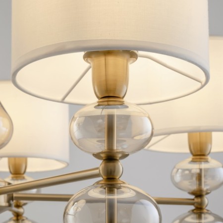 Freya FR5369CL-05BS RAise, 720x720x830 mm ceiling lamp, E14, 5x40W, brass color-8
