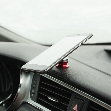 Magnetic phone holder Torso, reinforced, red-1