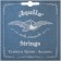 Half -compartment strings for the classic guitar Aquila 148c 3 strings