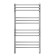 Terminus heated towel rail "Prato" P12, 500x1000 mm, chrome