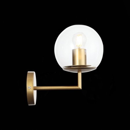 Wall lamp ST LUCE. SL1150.201.01. Liora. 1x40 watts, E27, 15x20 cm, matte gold color-4