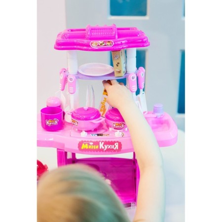 Game module Kitchen "Preparing fun" with accessories, light, sound, height 46 cm-4
