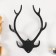 Hooks decorative cast iron "deer horns" 32x27.7x9.2 cm