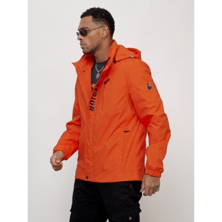 Sports male jacket, size 54, orange color-1