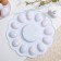 Easter stand for 12 eggs and kulich "Rabbit", 30 x 30 cm.