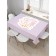 Girl Power table, rectangular, oxford, size 120x145 cm