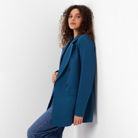 Women's jacket Minaku: classic color sea wave, river 42-4
