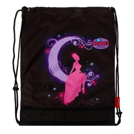 Frame backpack 36 x 29 x 17 cm, Across 192, filling: bag, purple ACR22-192-8-10
