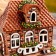 Aroma lamp house "Natalie", handmade, mix, 12.5 cm