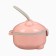 Container for storage of baby food, 150 ml., Pink color