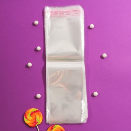Packet with sticky tape, transparent 12 x 33/4 cm, 25 μm-6