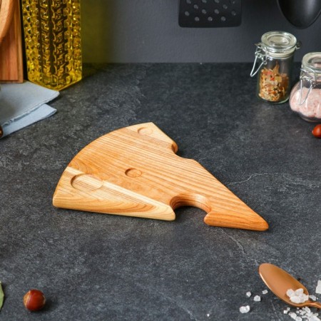 Board for feeding "cheese", 25x20 cm, array of ash-2