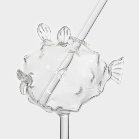 Glass of glass universal Magistro "Fugu", 200 ml-3