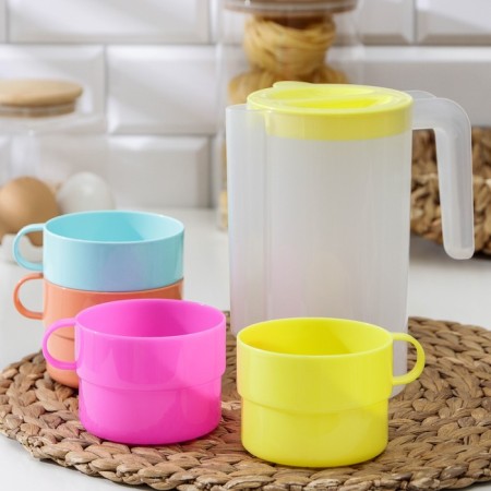 Set "Tourist": a jug 1.2 l, 4 mugs