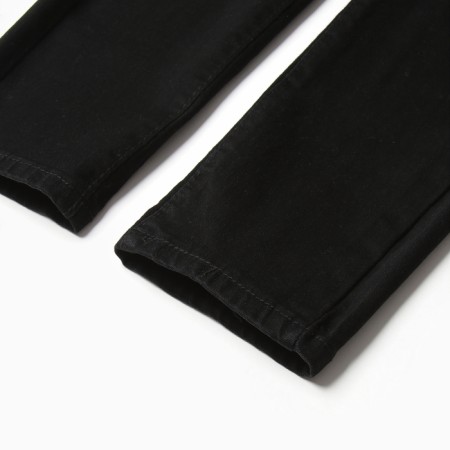 Jeans for girls, black color, height 146 cm-3