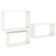Set of hinged shelves, 3 pcs, tvist color