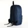 Youth backpack with lightning, external pocket, blue color