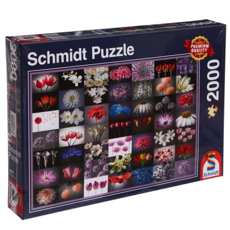 Puzzle "Collage - Flowers", 2000 elements