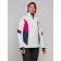 Ski jacket women's winter, size 42, white color