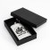 Flaw for alcohol and water, 240 ml, "Master K", stainless steel, gift, with a funnel