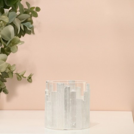 Vase for flowers candlestick "Electra" 10 x 9 x 9 cm-4